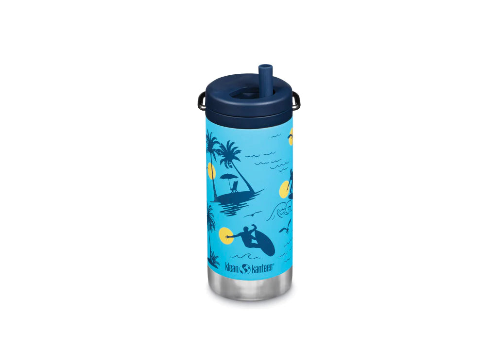 Klean Kanteen TKWide Insulated 473ml With Café Cap - Blue Tint – Marsha By The Sea Klean Kanteen TKWide Insulated 473ml With Café Cap - Blue Tint – Marsha By The Sea