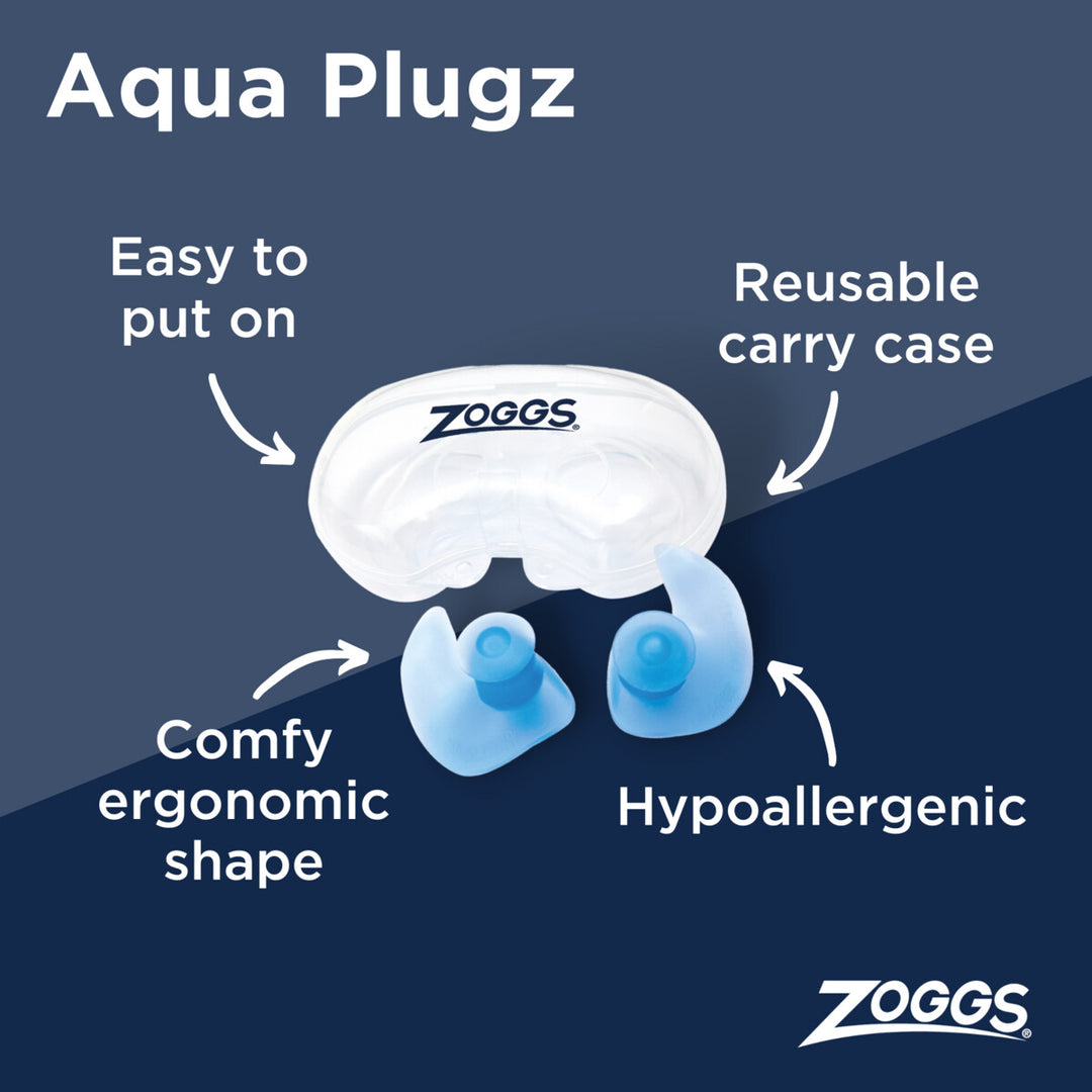 Zoggs Aqua Plugz Silicone Ear Plugs