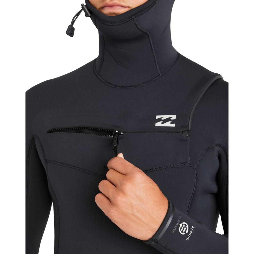 Billabong Absolute Natural 5/4mm Hooded Mens Wetsuit