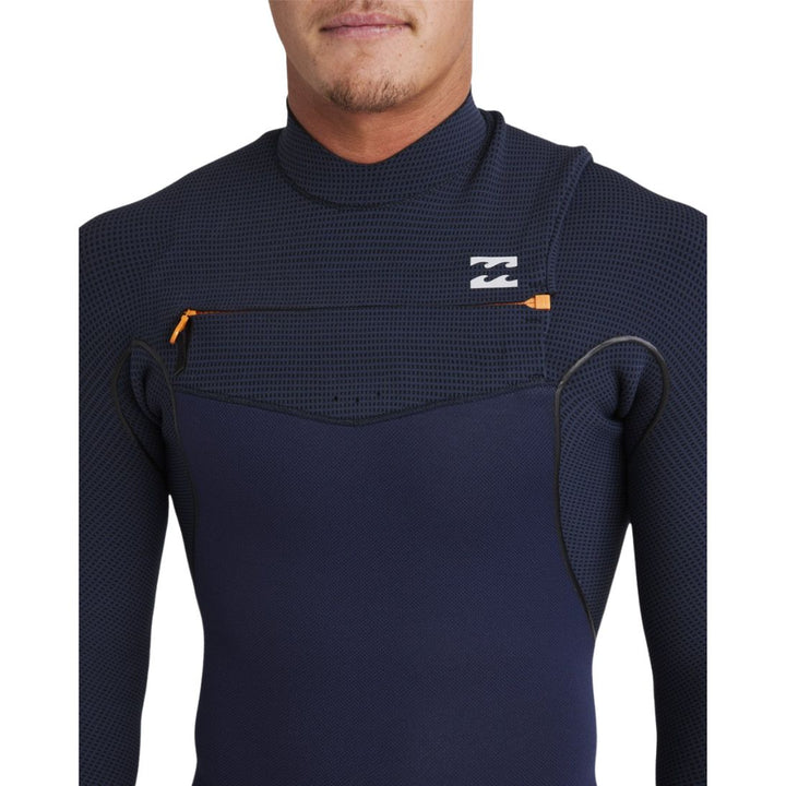 Billabong Mens Furnace Natural 3/2mm Neoprene Free Chest Zip Wetsuit