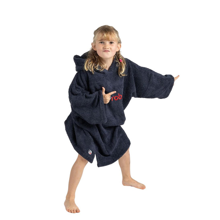 Dryrobe Kinder-Bademantel aus Bio-Baumwolle
