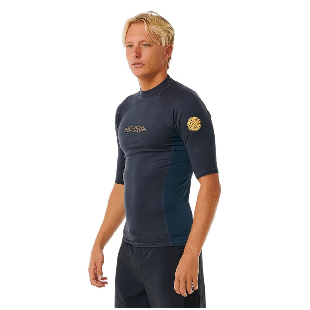 Rip Curl Dawn Patrol UPF Performance Short Sleeved Rash Vest
