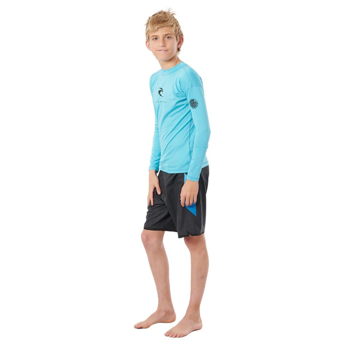 Studio Photo of Rip Curl Kids Corps Long Sleeved Rash Tee