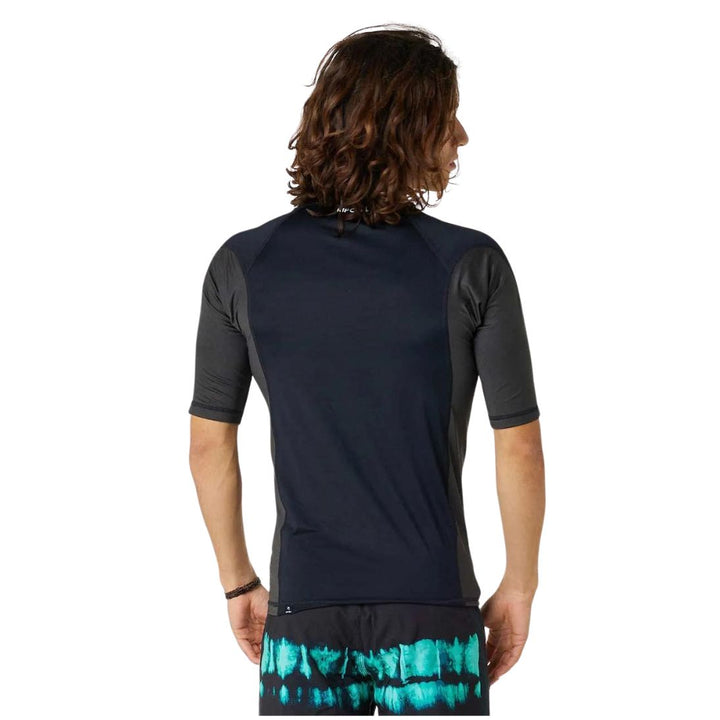 Studio Photo of Rip Curl Mens Waves Short Sleeved Rash Vest