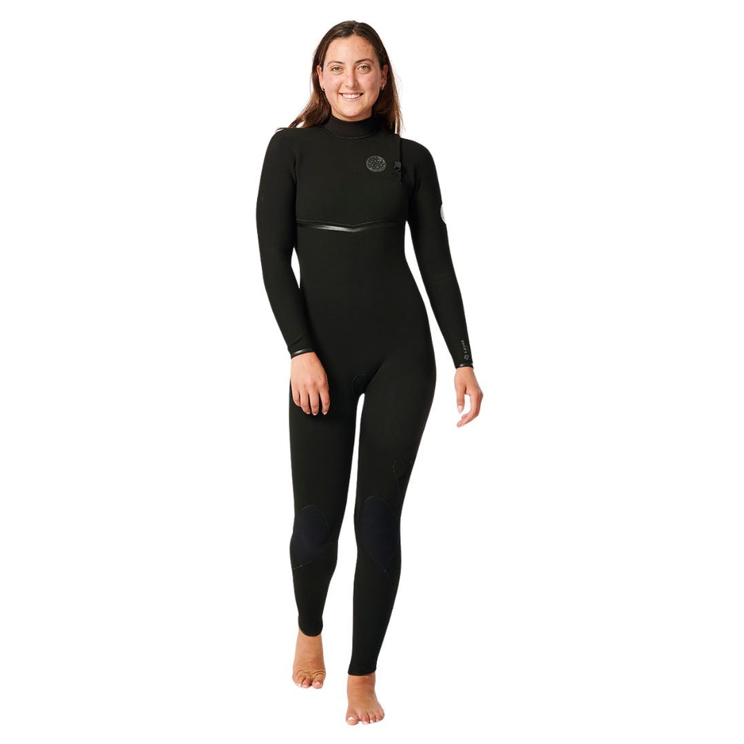 Rip Curl Womens E Bomb 5/3mm Zip Free Wetsuit