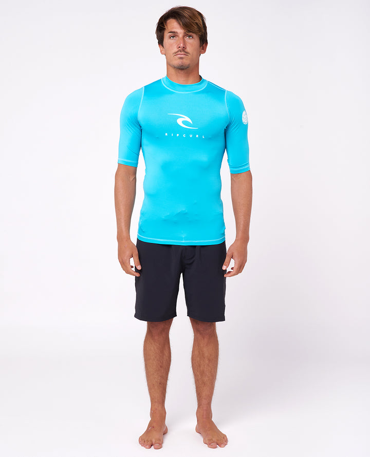 Rip Curl Mens Corps Short Sleeve Rash Vest