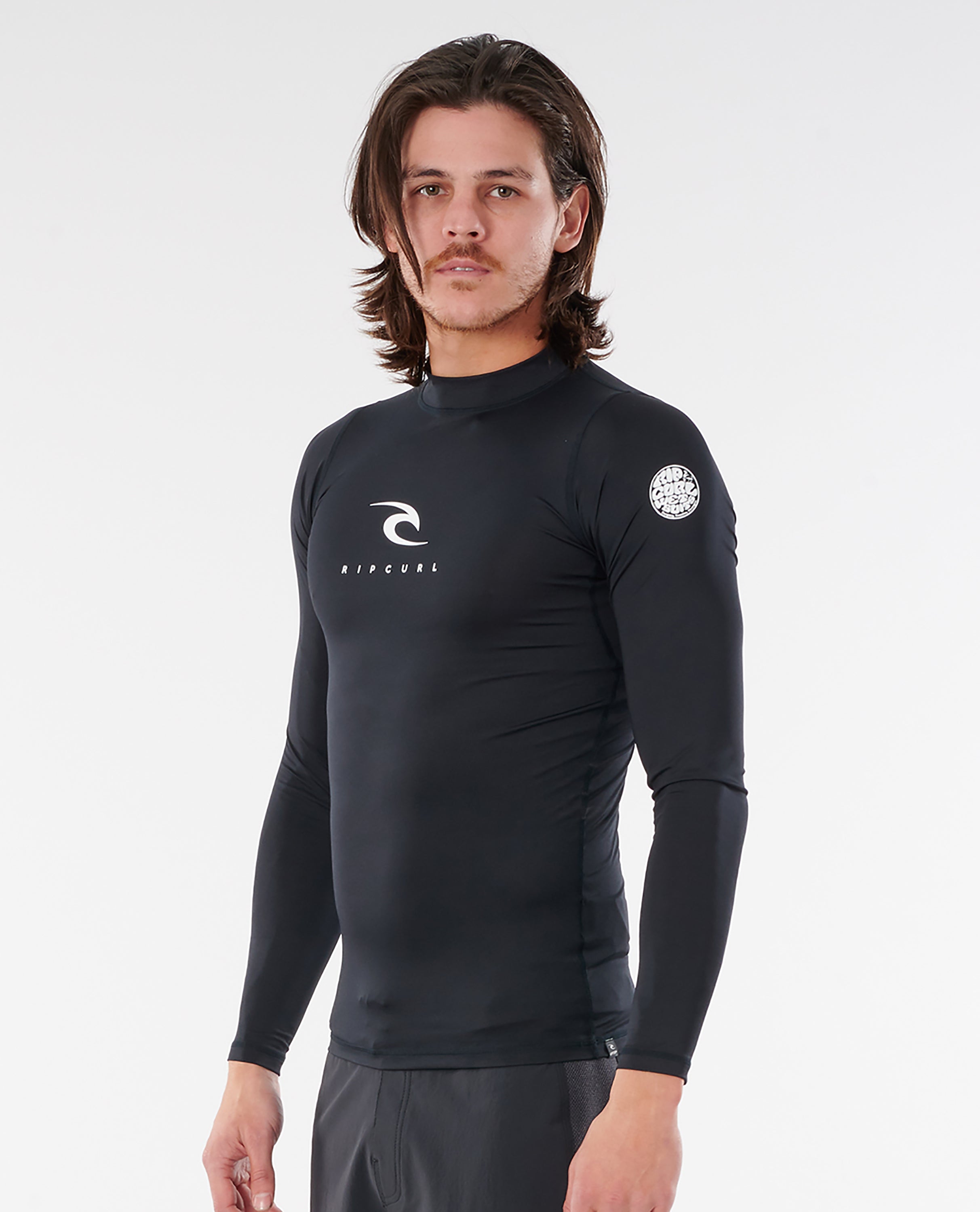 Rip Curl Mens Corps Long Sleeve Rash Vest – Surfdock Watersports