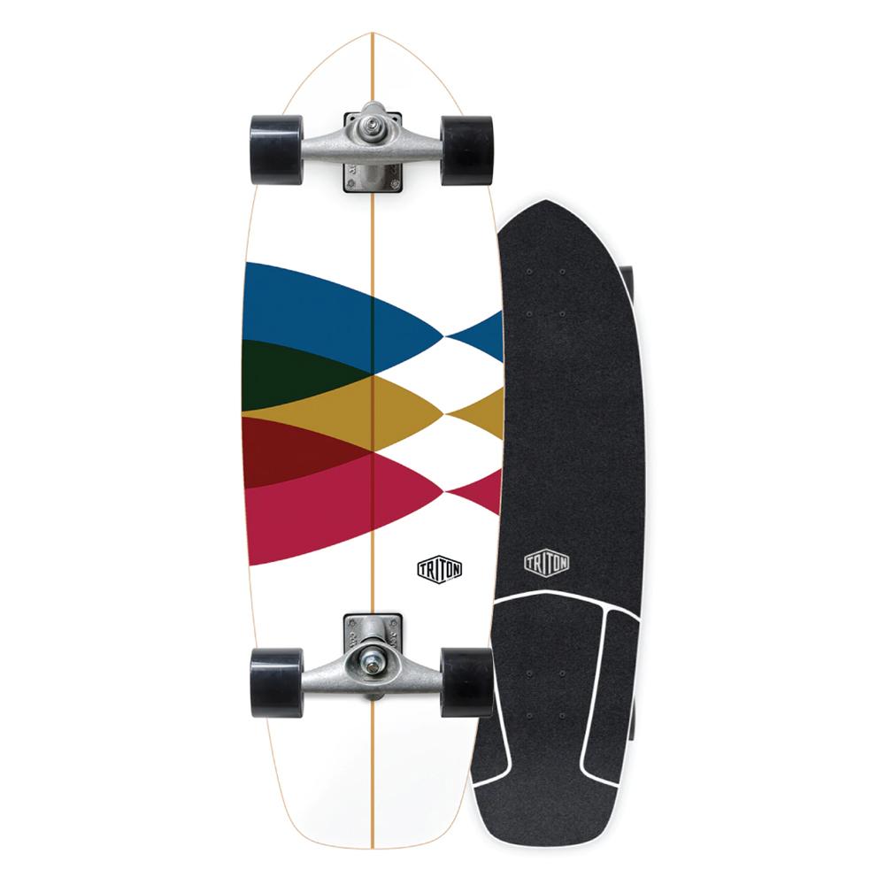 Triton x Carver Skateboard 30in Spectral Surfskate
