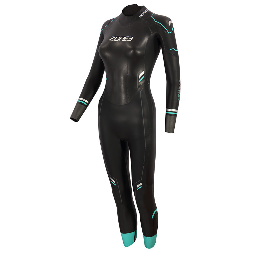 Zone3 Womens Advance Triathlon Swimming Wetsuit