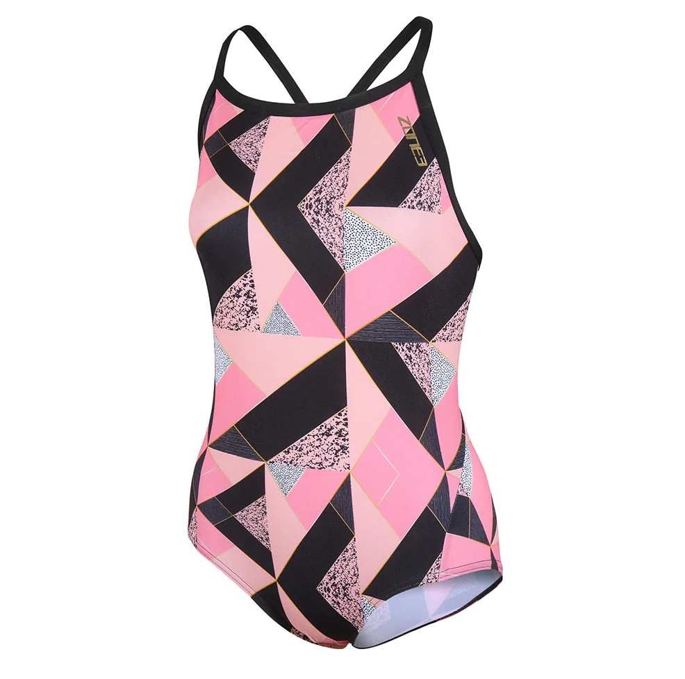 Zone3 Prism Bound Back Womens Swimsuit