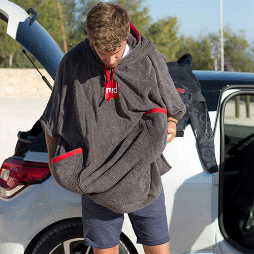 Red Paddle Co Towelling Changing Robe - Surfdock Watersports Specialists, Grand Canal Dock, Dublin, Ireland