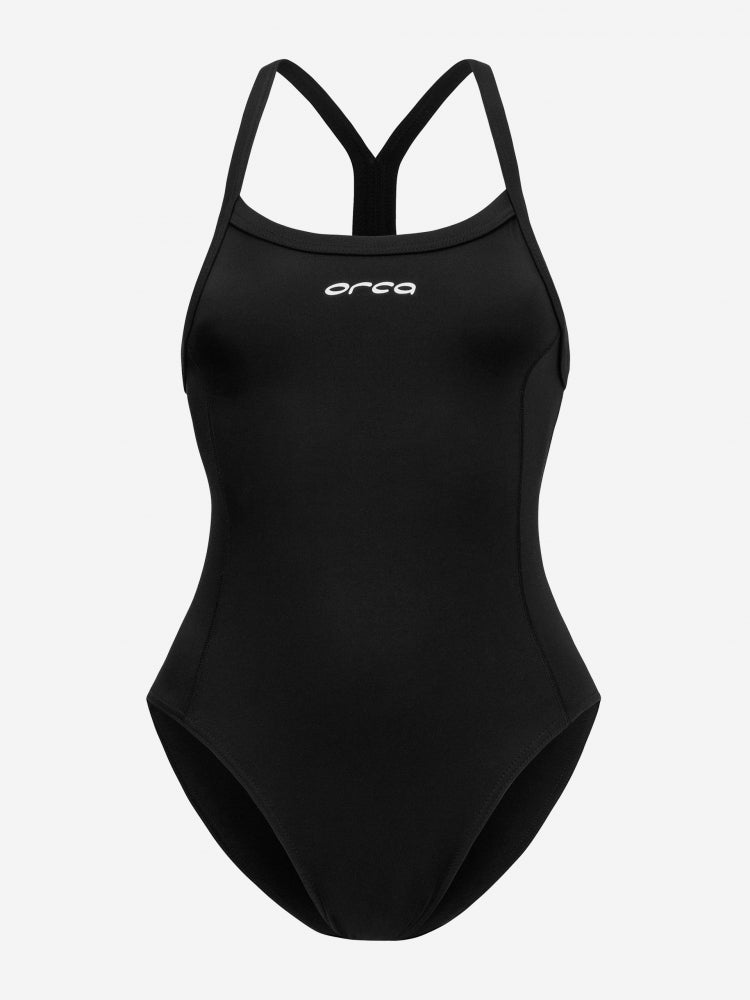 Orca Womens Core One Piece Thin Strap Swimsuit