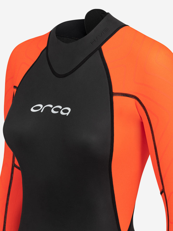 Orca Womens Vitalis TRN Openwater HI VIS Swimming Wetsuit