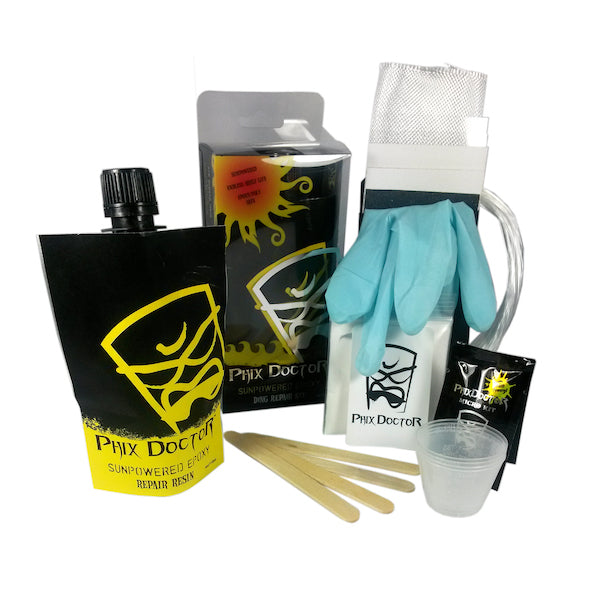 Phix Doctor Epoxid-Reparaturset mit Sonnenenergie