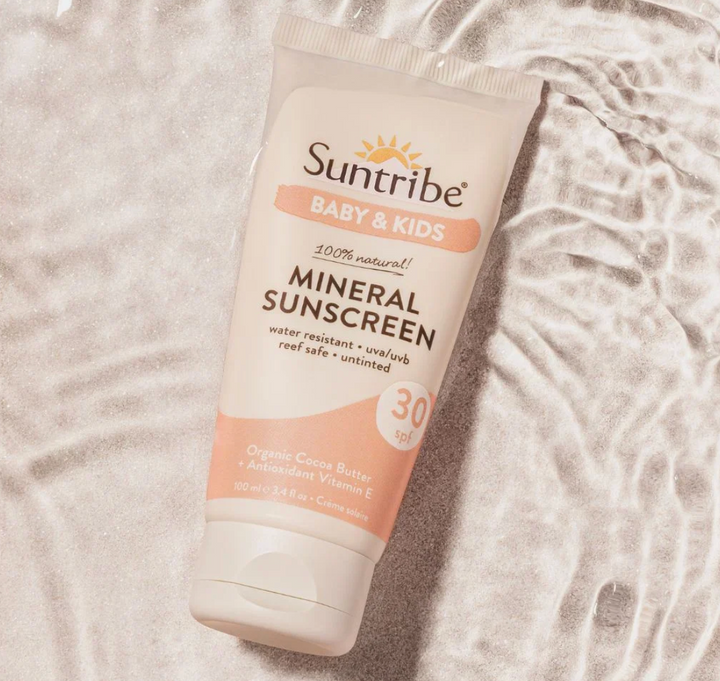 Suntribe Baby and Kids Organic Mineral Sunscreen SPF30