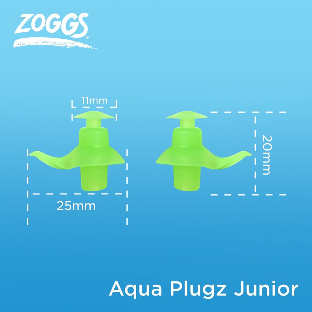 Zoggs Junior Aqua Plugz Silicone Ear Plugs