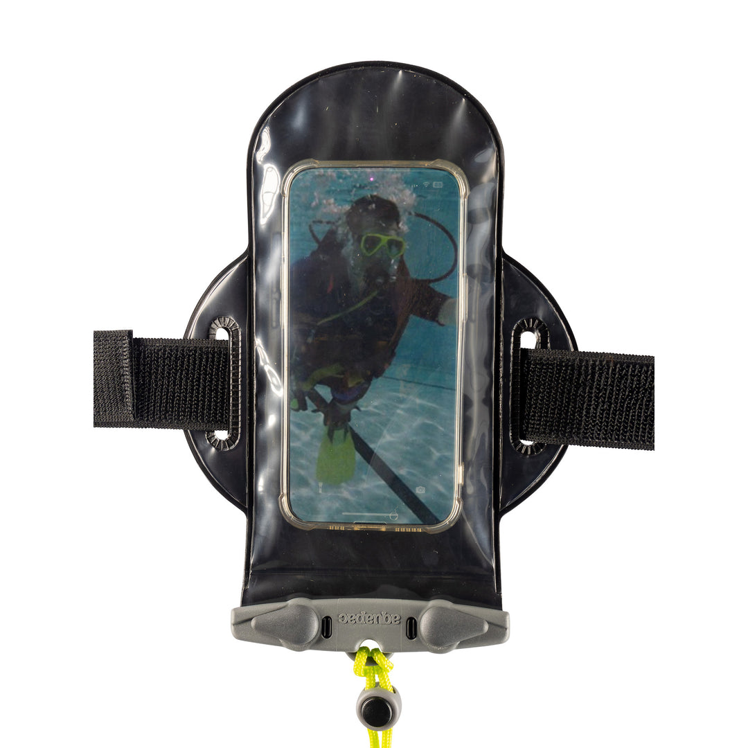 Studio Photo of aquapac waterproof armband phone case
