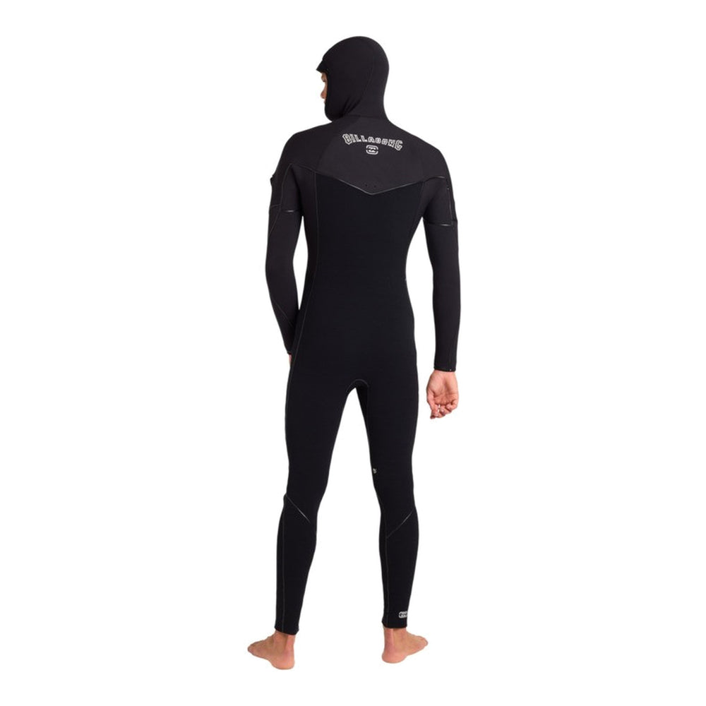 Billabong Furnace Ultra hooded wetsuit, back view