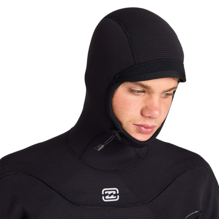 Furnace Ultra hood, side view with drawcord