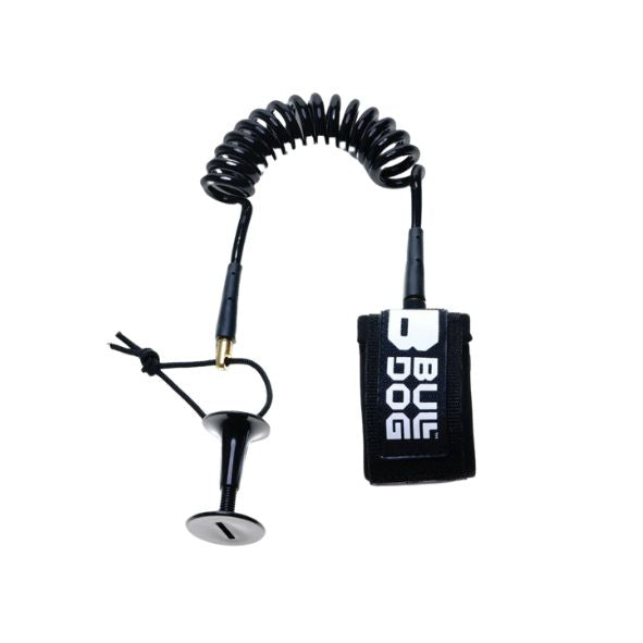 Bulldog Elbow Coiled Bodyboard Leash