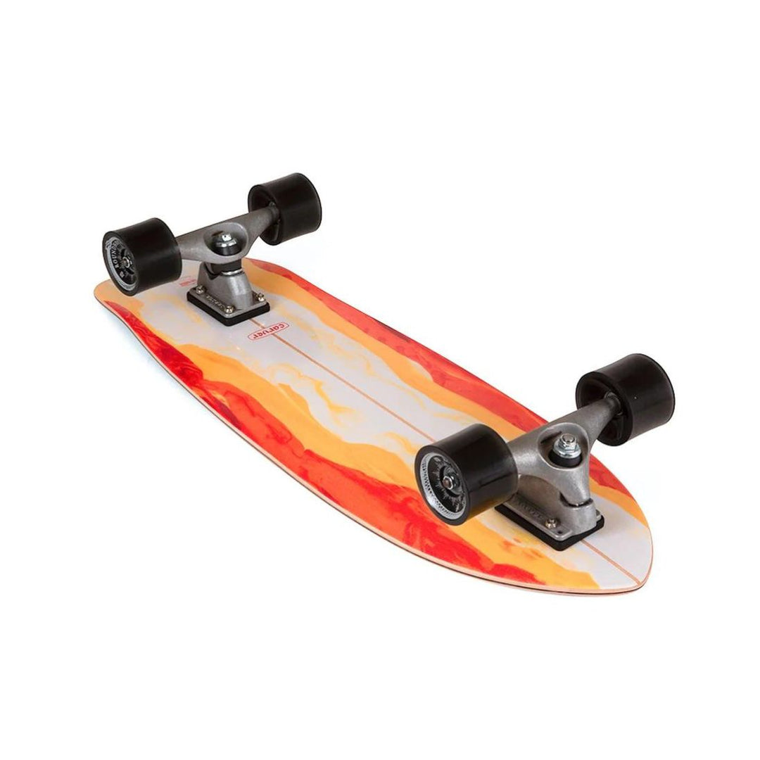 TRITO X CARVER Super Surfer SPECTRAL 9/-3/4'' X 30 INCH Complete TRITON  Skateboard