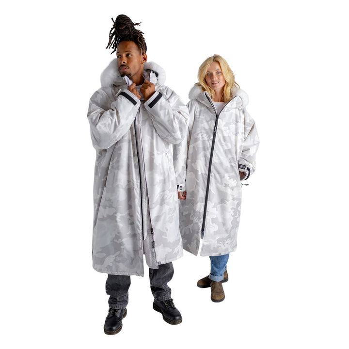 Dryrobe Advance White Camo Changing Robe