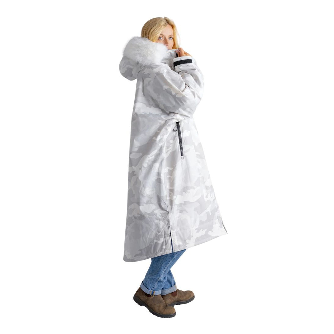 Dryrobe Advance White Camo Changing Robe