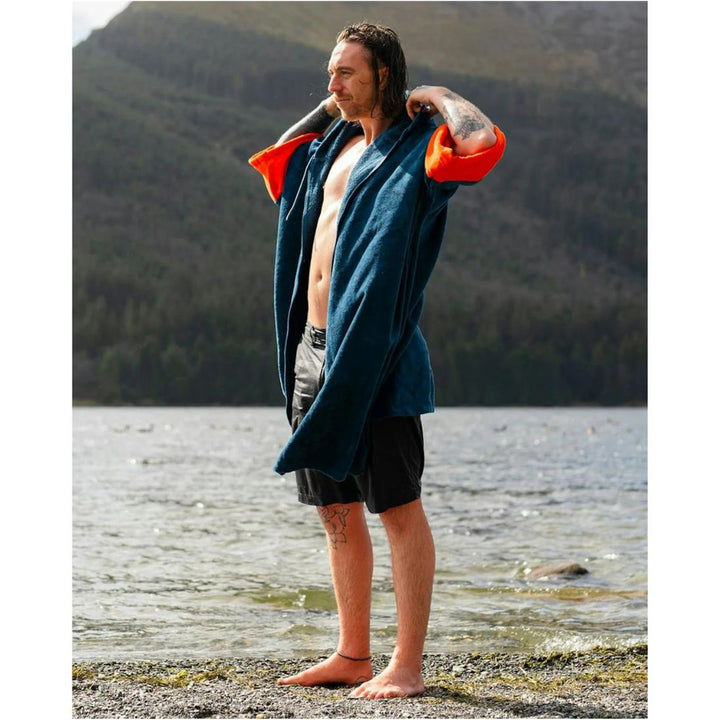 Dryrobe Full Zip Organic Poncho Towel
