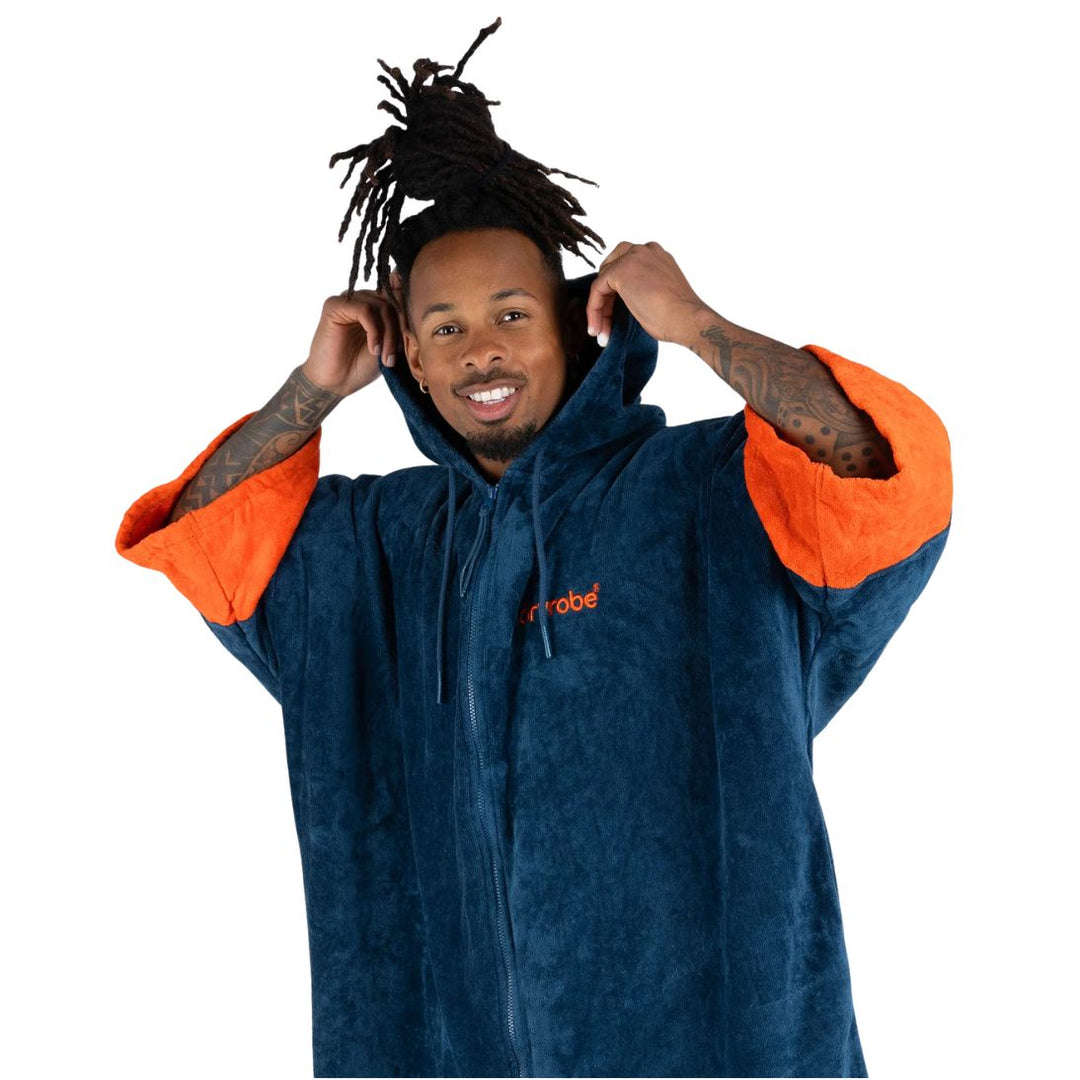 Dryrobe Full Zip Organic Poncho Towel
