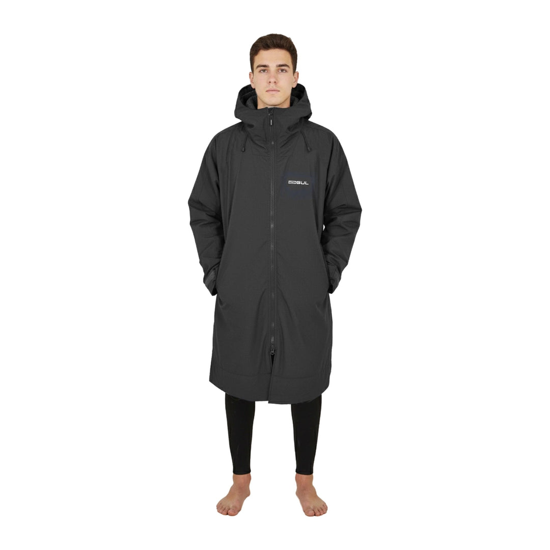 Gul Revorobe changing robe in black, front view