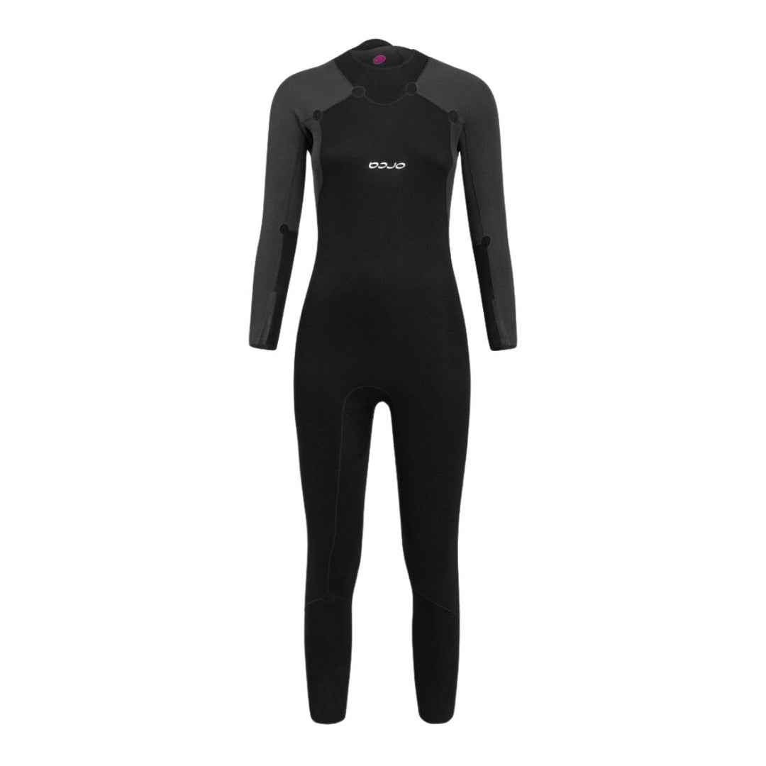 Studio Photo of Orca Vitalis TRN Open Water Swimming Womens Wetsuit. View of the inside. 
