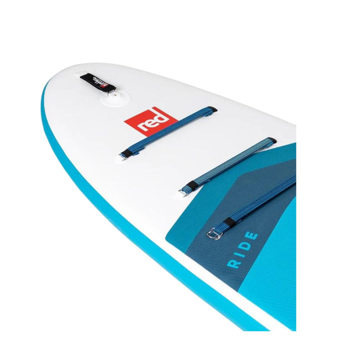 Red Paddle Ride 10ft 8in Hybrid Tough Inflatable Paddle Board Package