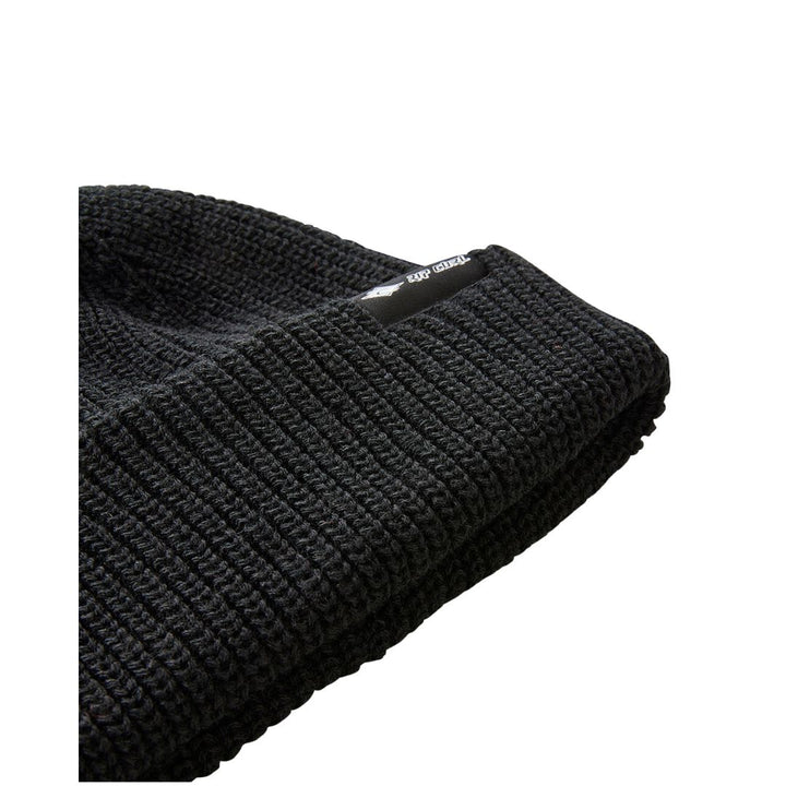 Studio Photo of Rip Curl Fade Out Icon Shallow Beanie black