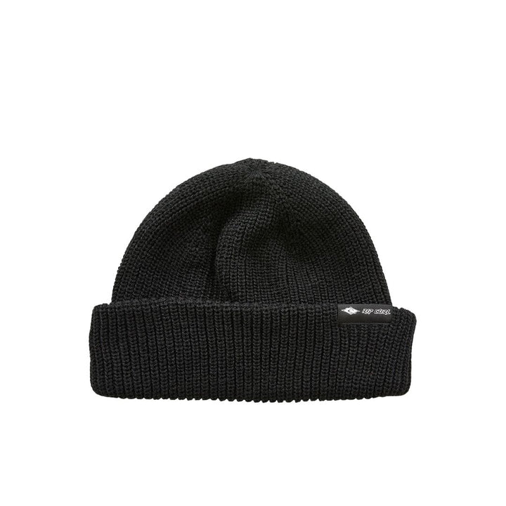 Studio Photo of Rip Curl Fade Out Icon Shallow Beanie black