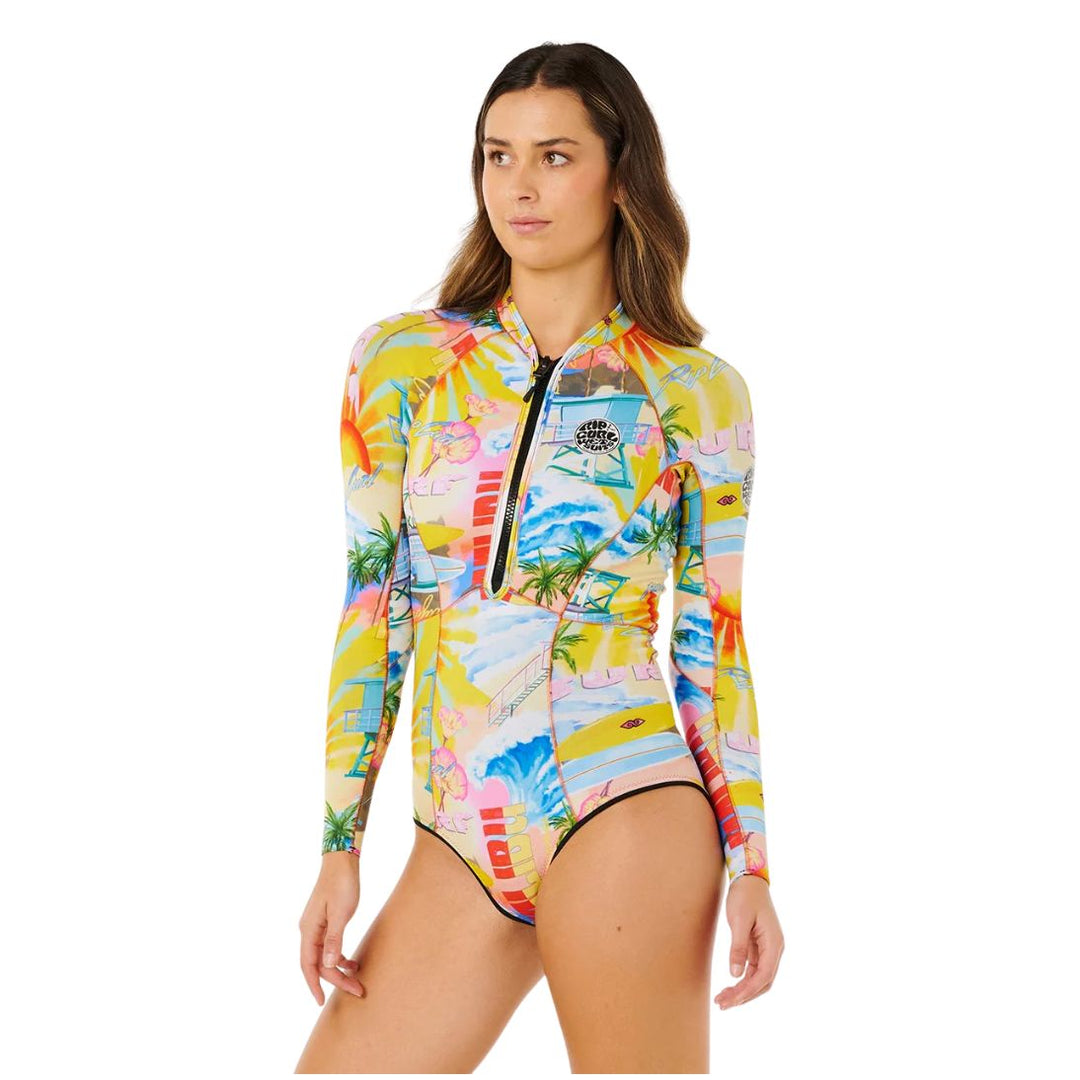 Rip Curl G-Bomb 1.5mm Long Sleeved Womens Shorty Wetsuit
