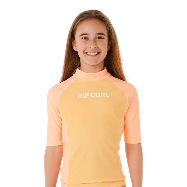Rip Curl Kids Classic Short Sleeved Surf Rash Vest