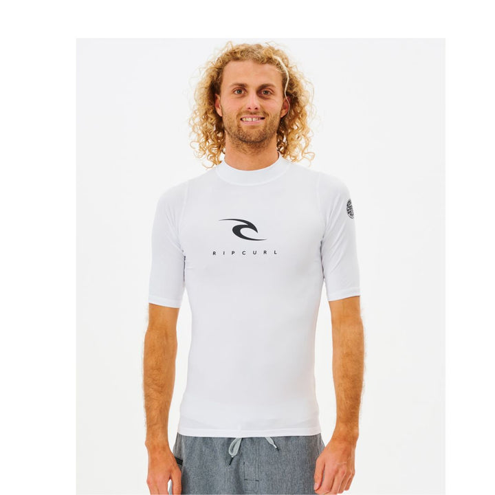 Rip Curl Mens Corps Short Sleeve Rash Vest 2023