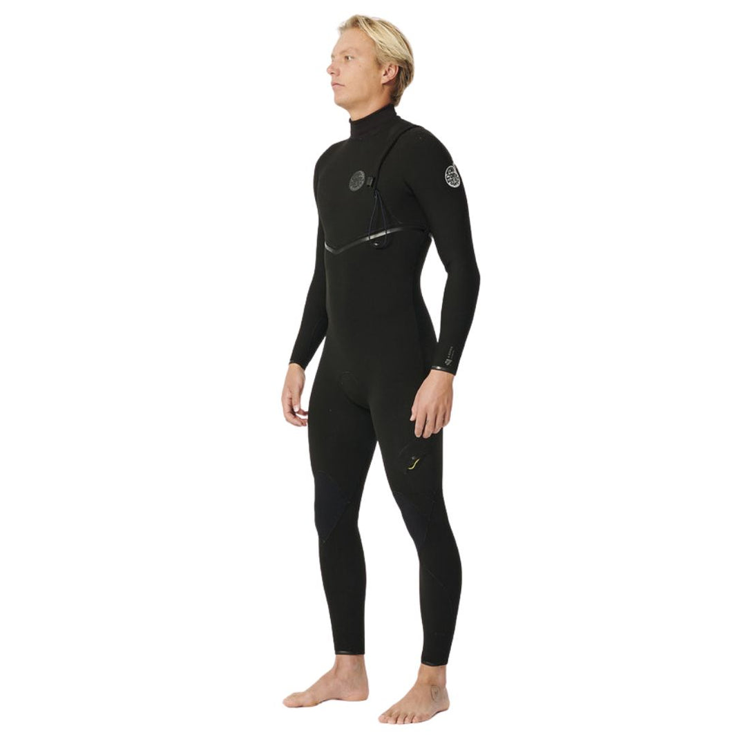 Studio Photo of Rip Curl Mens E Bomb 5/3 zip free wetsuit