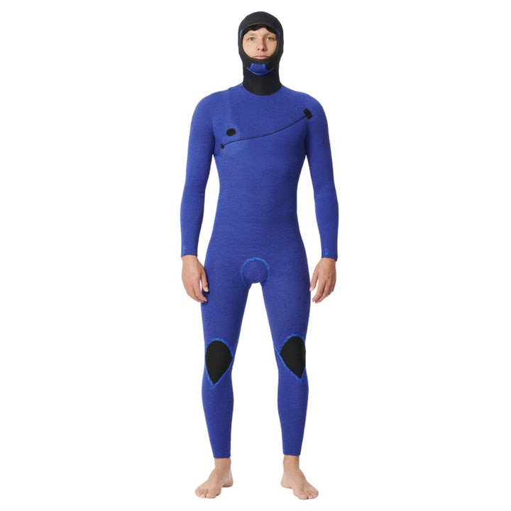 Studio Photo of Rip Curl Mens E Bomb 5/4 Hooded zip free wetsuit