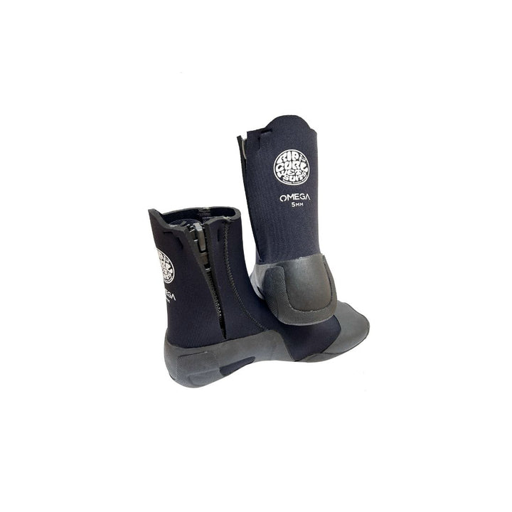 Rip Curl Omega 5mm Round Toe Wetsuit Boot with Zip
