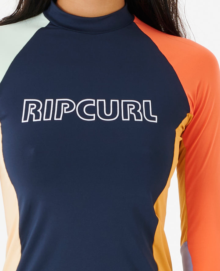 Rip Curl Womens Day Break Long Sleeved Rash Vest