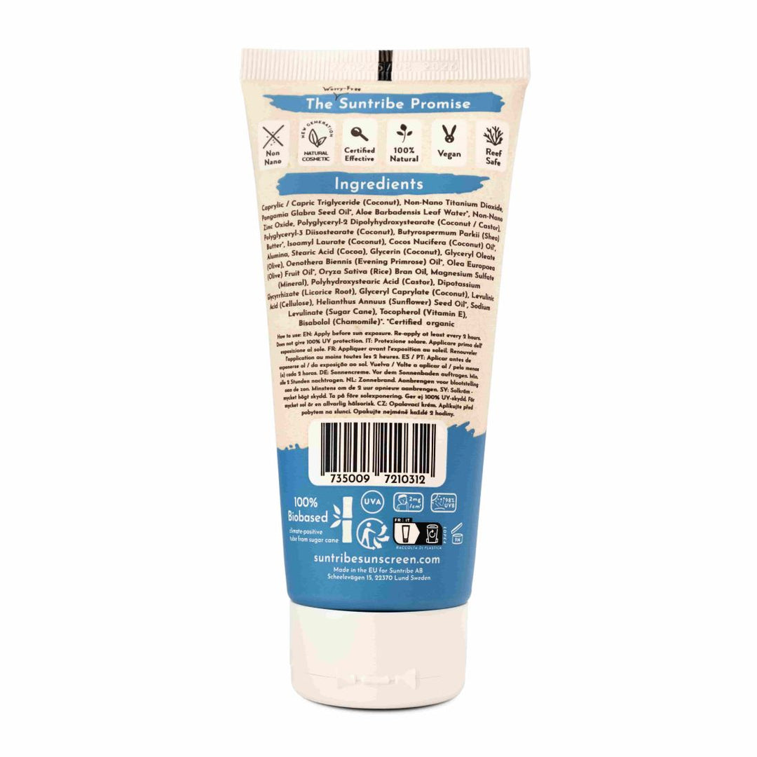 Suntribe Active Natural Mineral Sunscreen 100ml SPF50