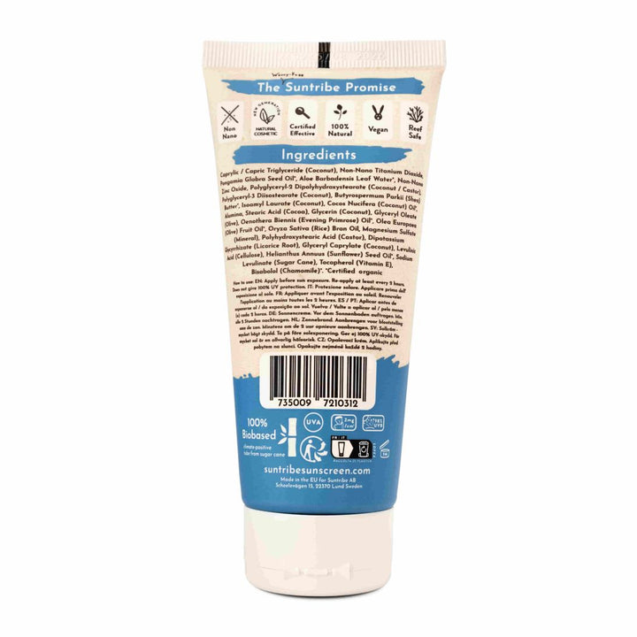 Suntribe Active Natural Mineral Sunscreen 100ml SPF50