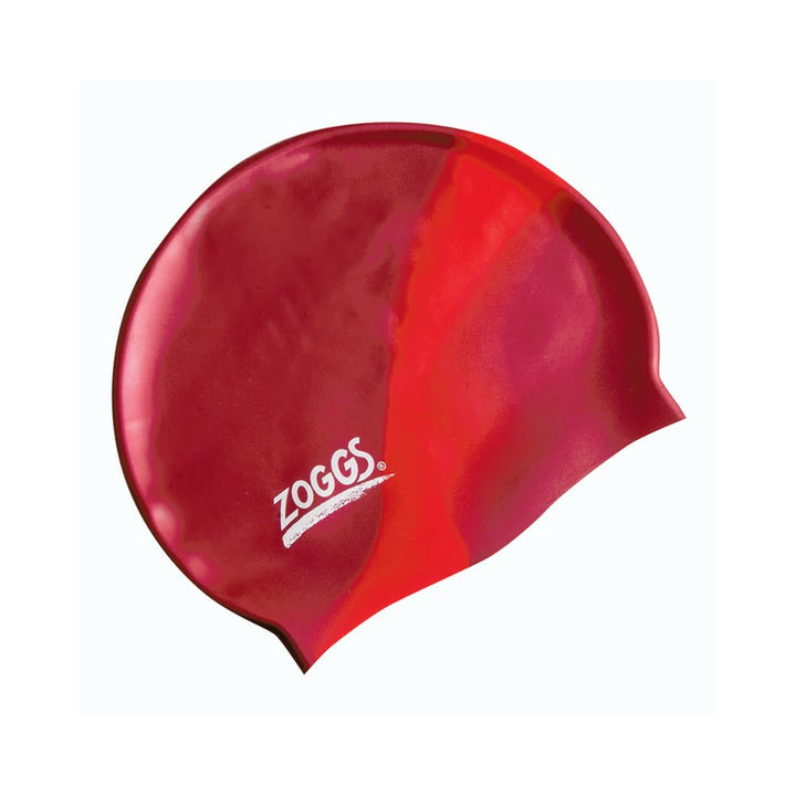 Studio Photo of multi colour Zoggs Junior Silicone Swimming Cap