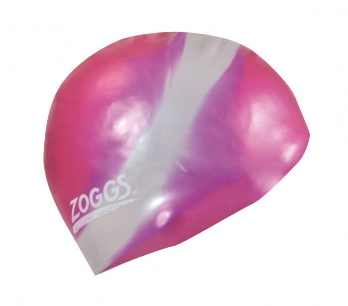 Zoggs Silicone Multicolour Swim Hat