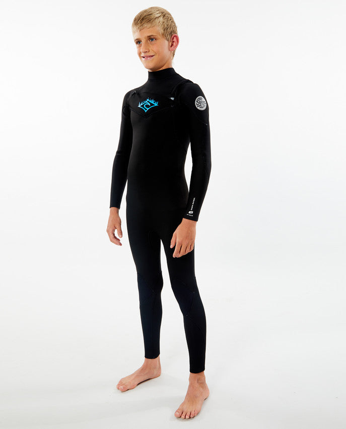 Rip Curl Kids Dawn Patrol Performance 5/3mm Chest Zip Wetsuit