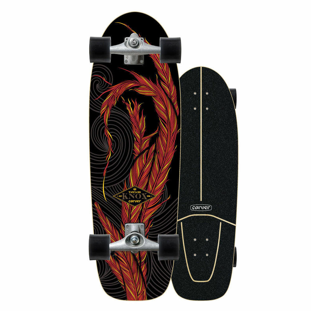 Studio Photo of Carver 31.25in Knox Phoenix Surfskate with CX Trucks