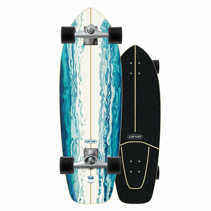 Studio Photo of Carver 31in Resin Surfskate with CX Trucks