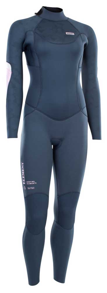 ION Womens Element Semidry 4/3mm Back Zip Neoprenanzug