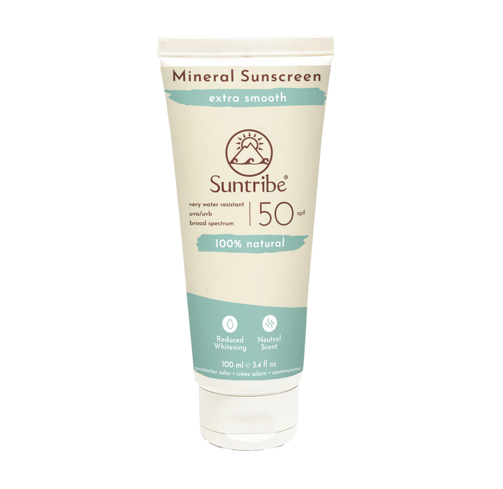 Suntribe Active Natural Mineral Sunscreen 100 ml SPF50